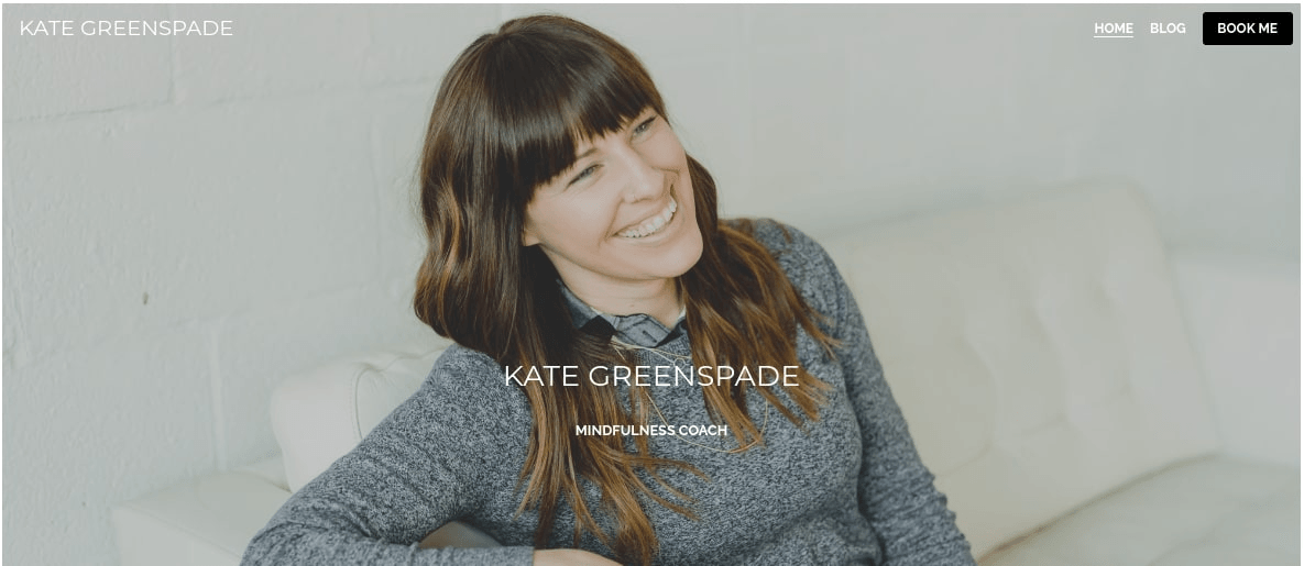 null Website template for mindfulness